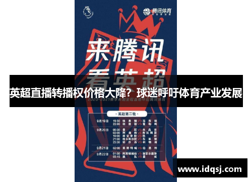 英超直播转播权价格大降？球迷呼吁体育产业发展